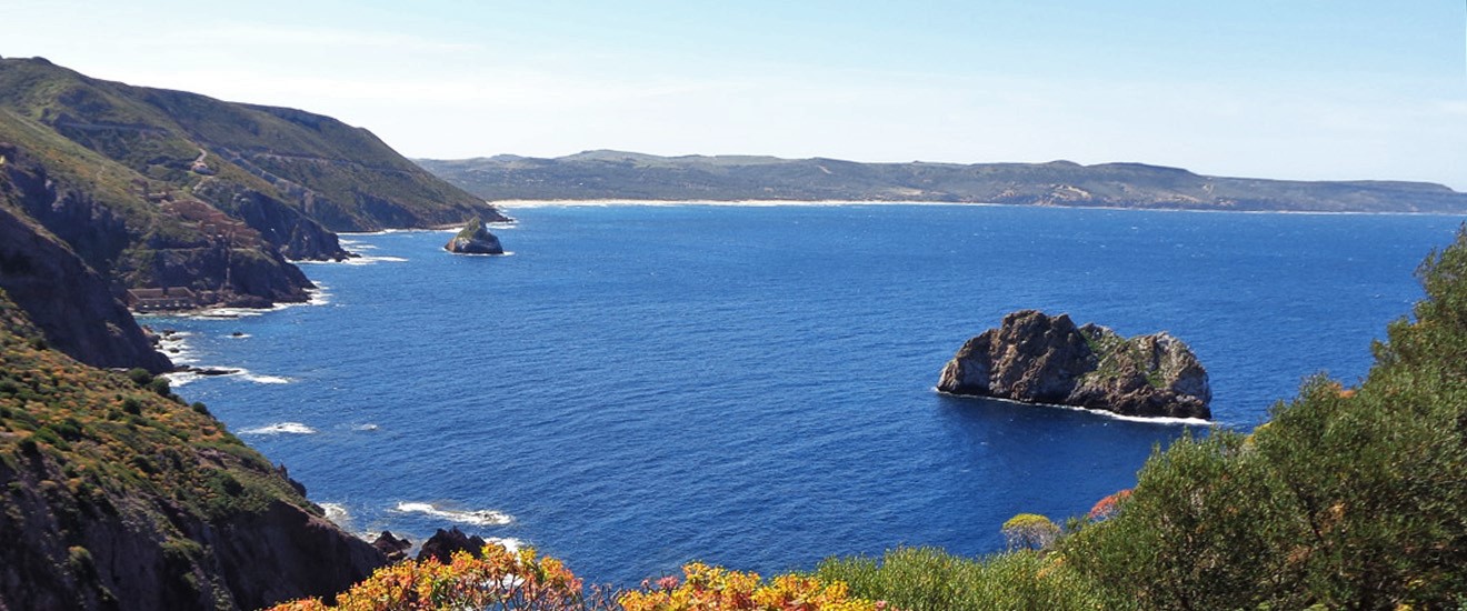 Sardegna Miniere nel Blu Faraglioni Nebida