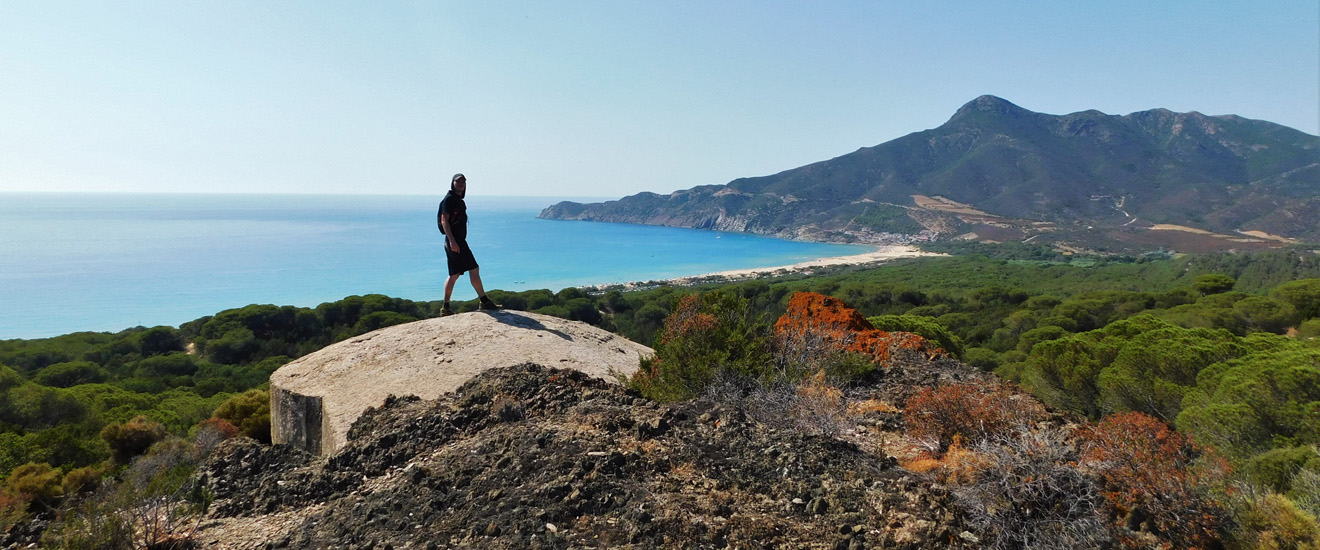 Sardegna Miniere nel Blu Portixeddu Fortificazione