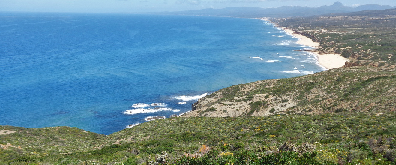 Sardegna Miniere nel Blu panorama pischeredda scivu